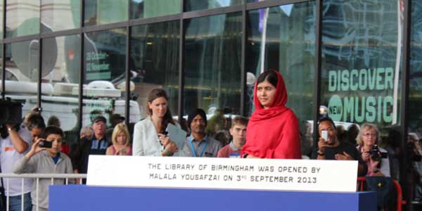 Library-Birmingham-Malala